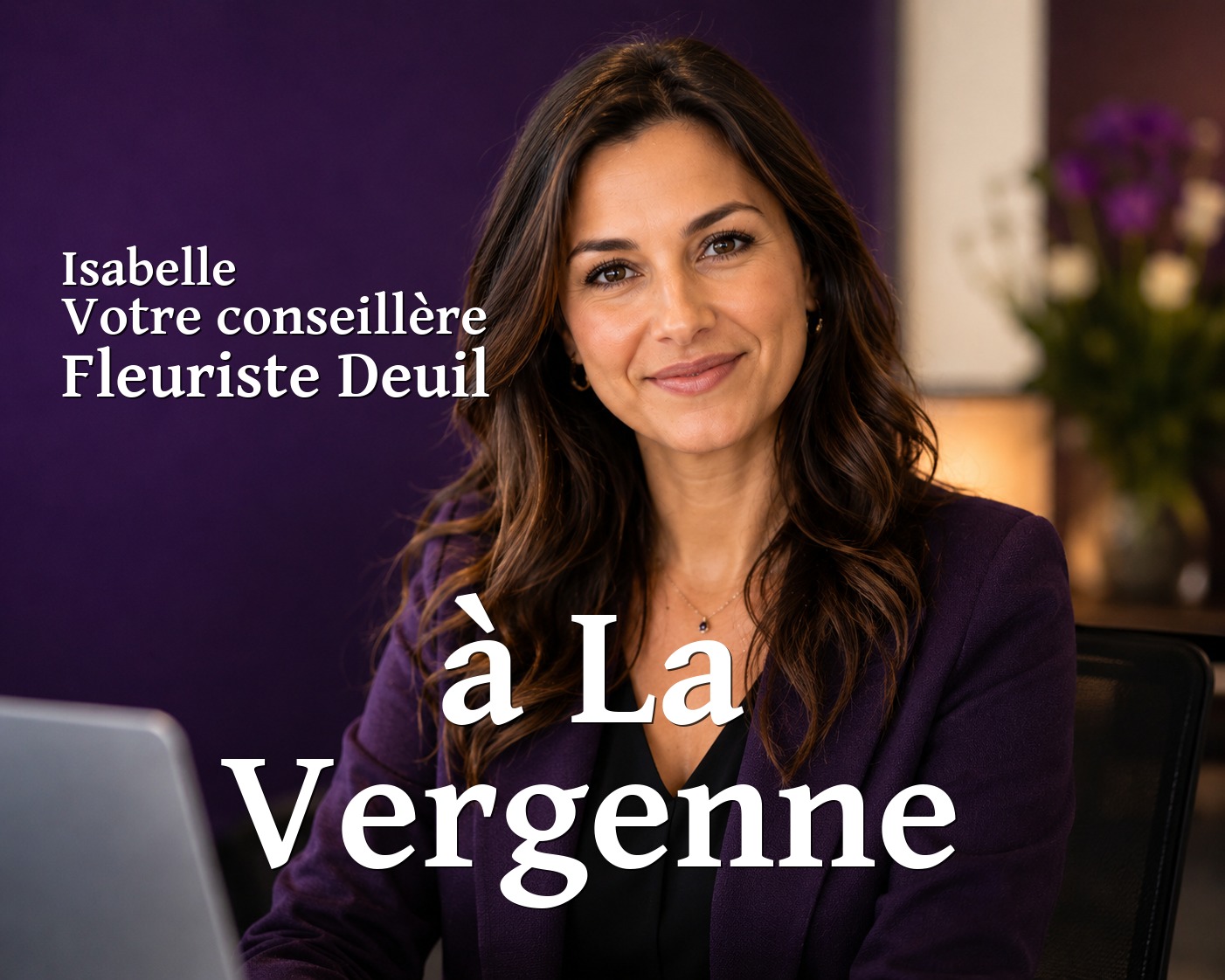Isabelle, votre conseillère Fleuriste Deuil à La Vergenne