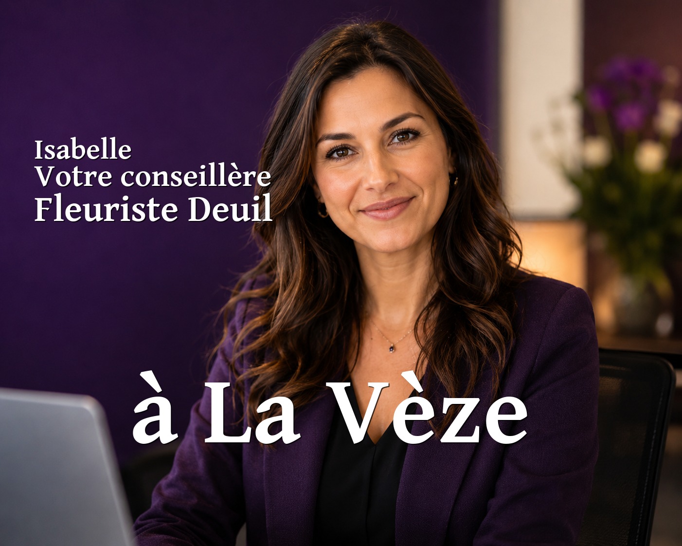 Isabelle, votre conseillère Fleuriste Deuil à La Vèze