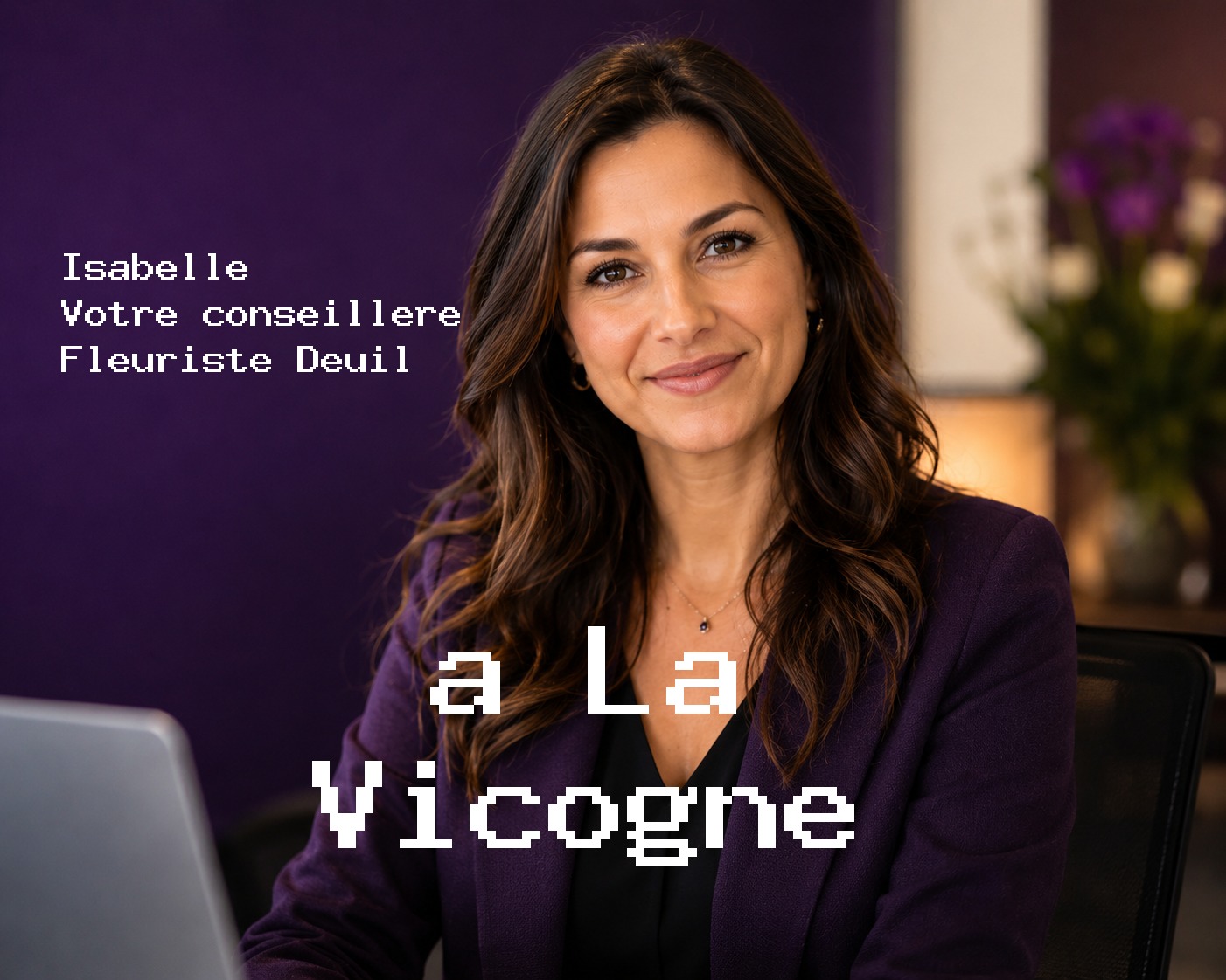 Isabelle, votre conseillère Fleuriste Deuil à La Vicogne