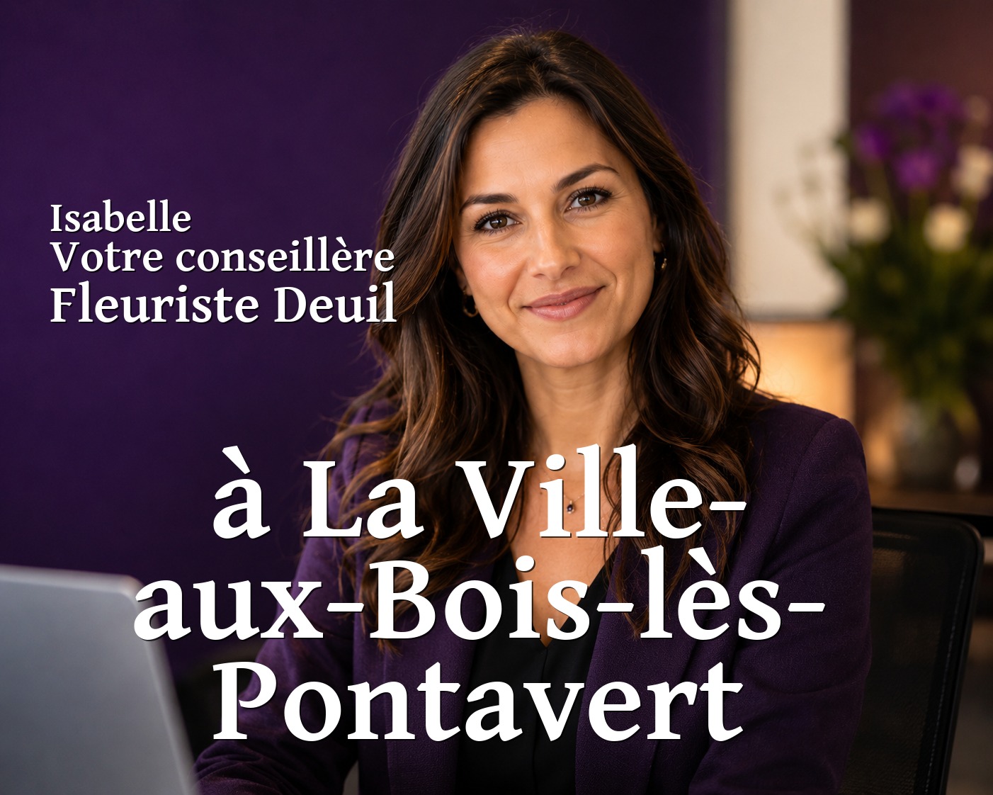 Isabelle, votre conseillère Fleuriste Deuil à La Ville-aux-Bois-lès-Pontavert