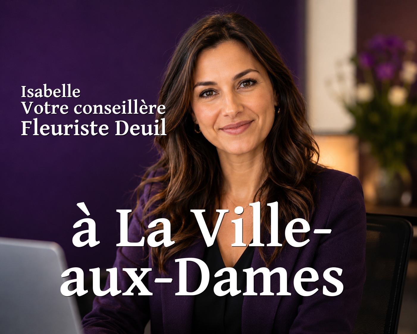 Isabelle, votre conseillère Fleuriste Deuil à La Ville-aux-Dames