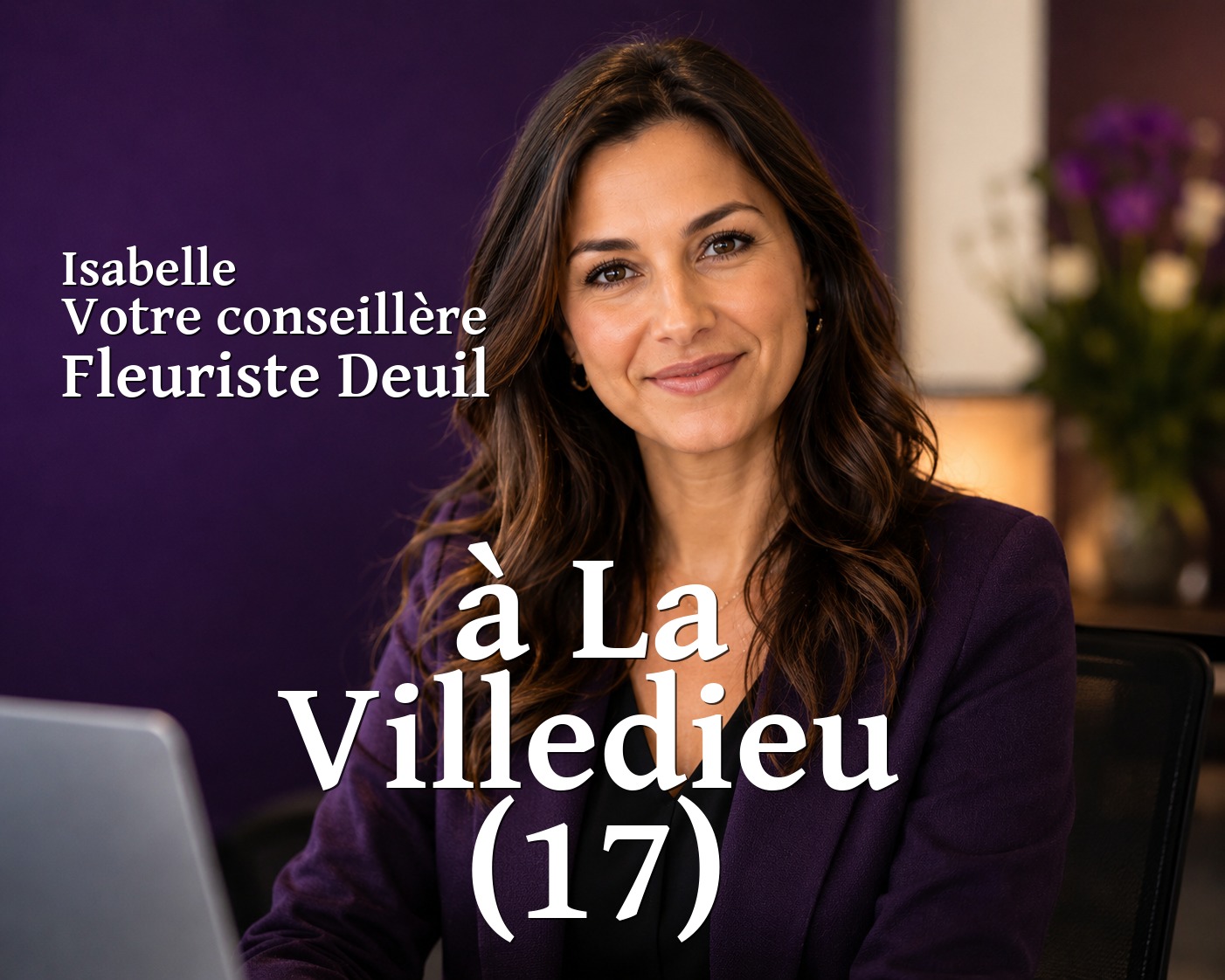 Isabelle, votre conseillère Fleuriste Deuil à La Villedieu (17)