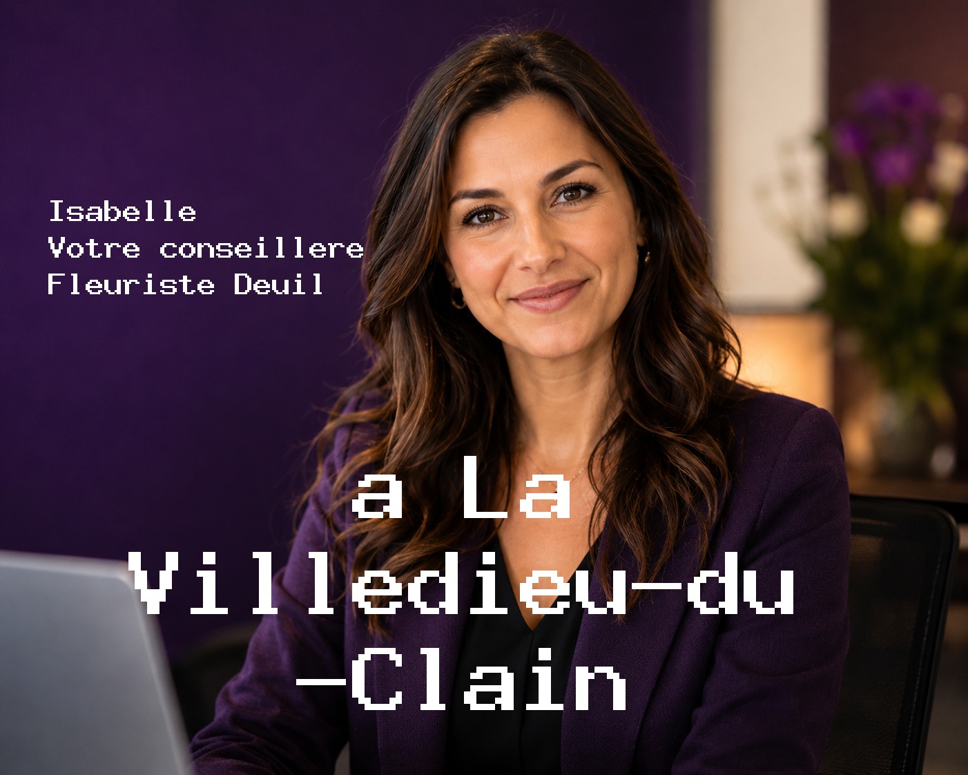 Isabelle, votre conseillère Fleuriste Deuil à La Villedieu-du-Clain