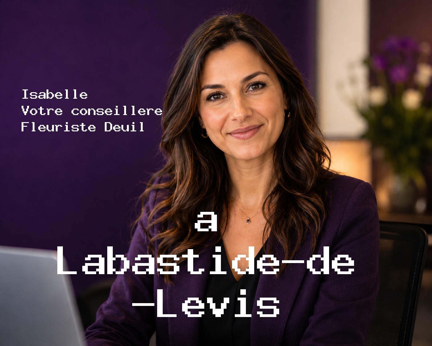 Isabelle, votre conseillère Fleuriste Deuil à Labastide-de-Lévis