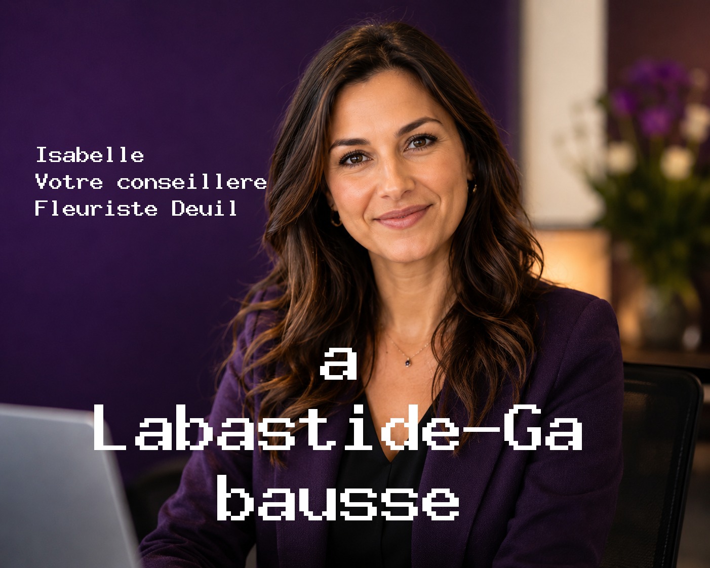 Isabelle, votre conseillère Fleuriste Deuil à Labastide-Gabausse