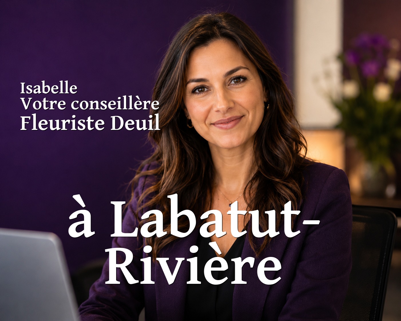 Isabelle, votre conseillère Fleuriste Deuil à Labatut-Rivière