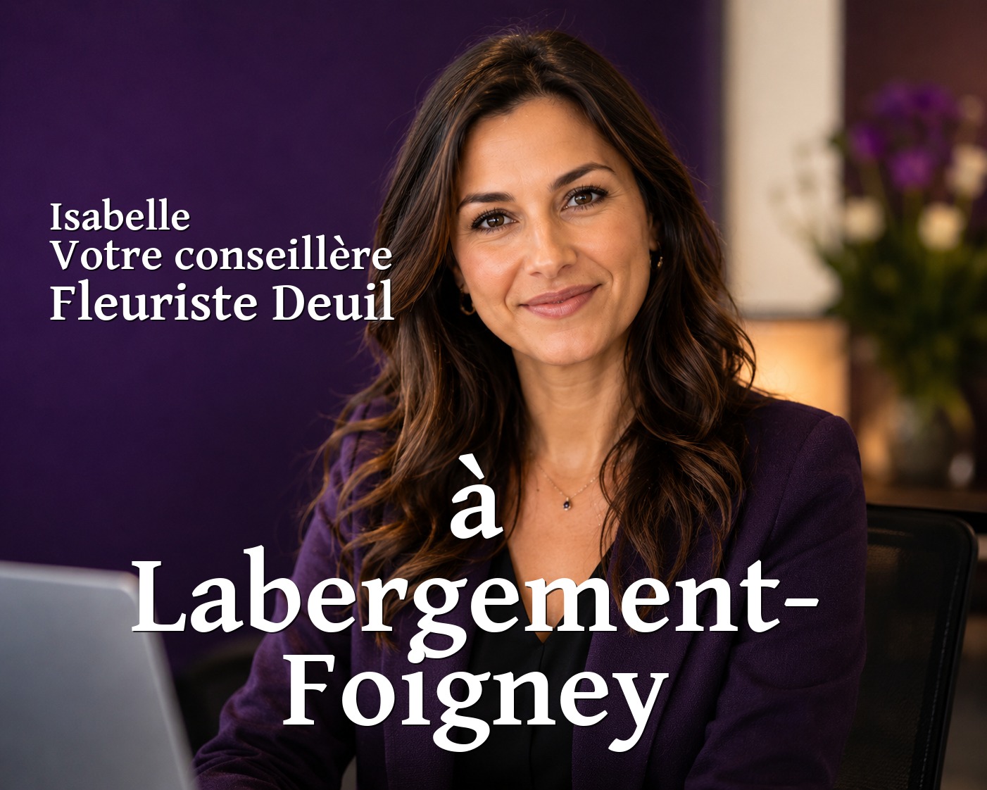 Isabelle, votre conseillère Fleuriste Deuil à Labergement-Foigney