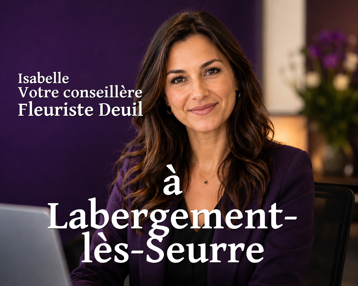 Isabelle, votre conseillère Fleuriste Deuil à Labergement-lès-Seurre