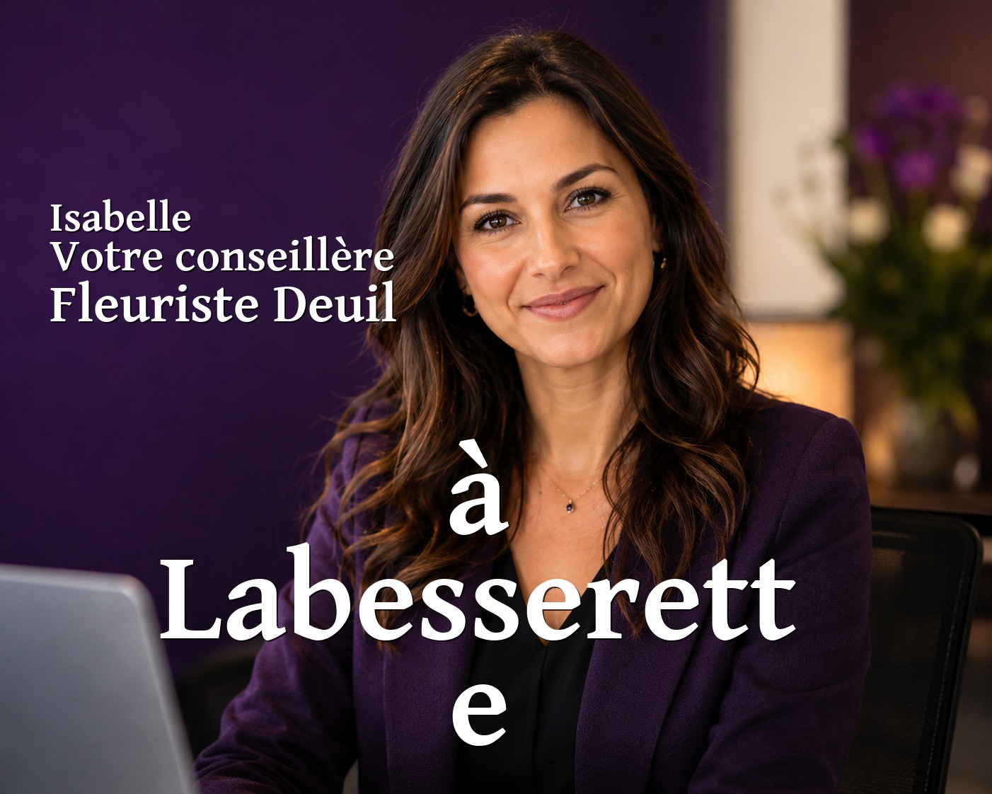 Isabelle, votre conseillère Fleuriste Deuil à Labesserette