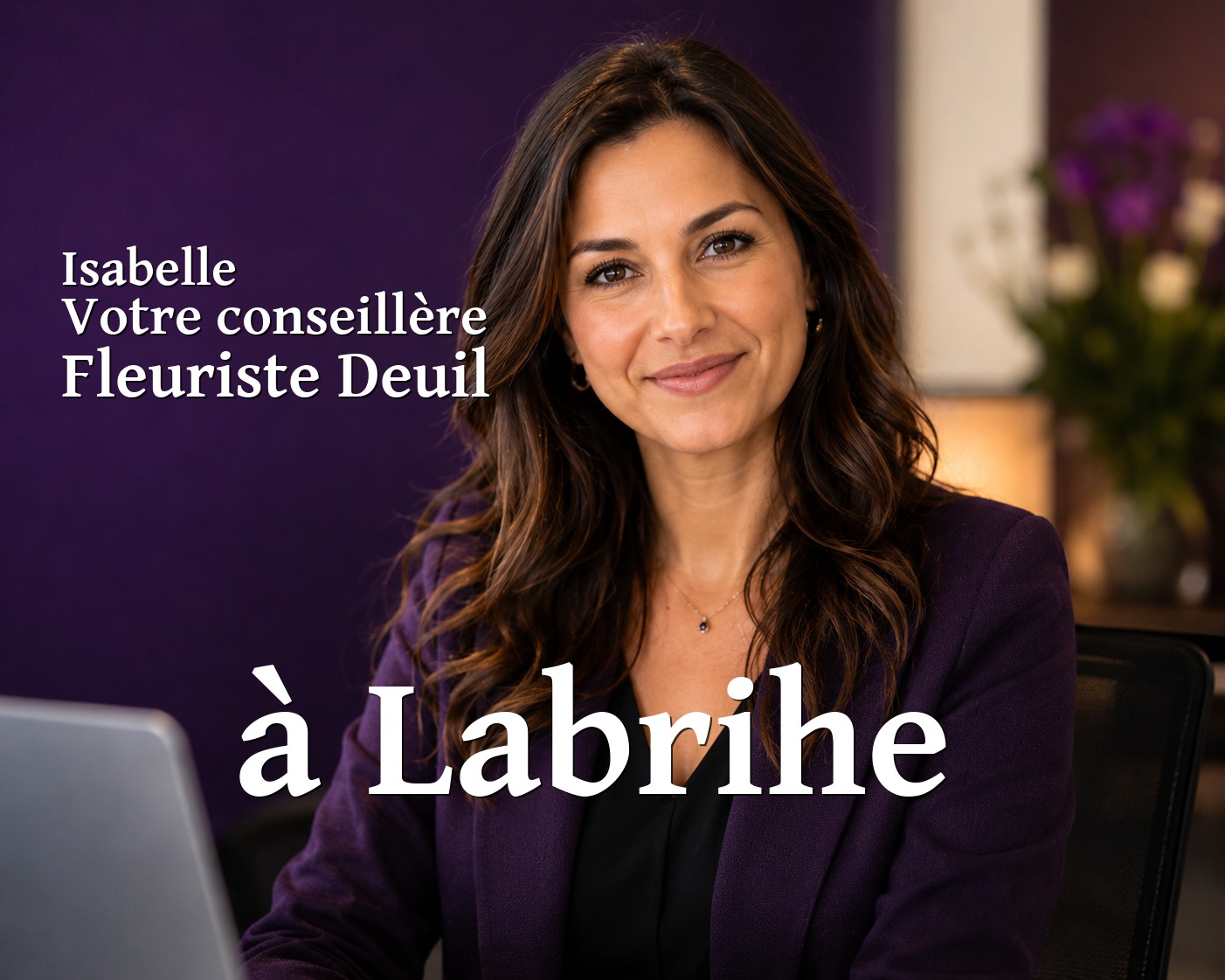 Isabelle, votre conseillère Fleuriste Deuil à Labrihe