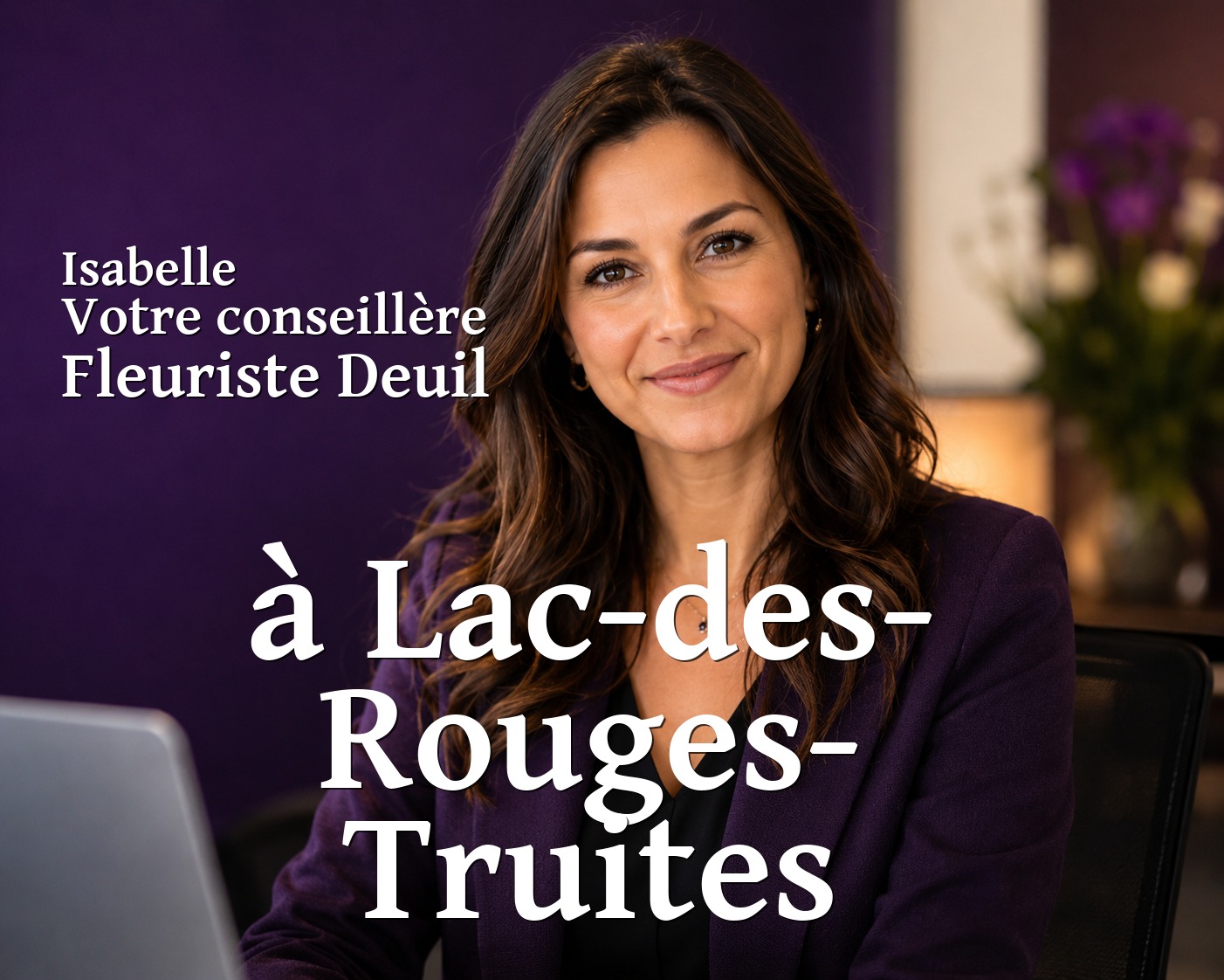 Isabelle, votre conseillère Fleuriste Deuil à Lac-des-Rouges-Truites