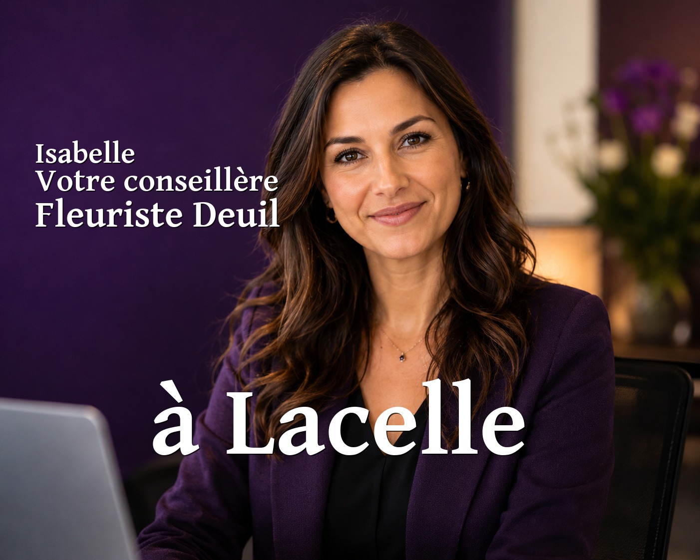 Isabelle, votre conseillère Fleuriste Deuil à Lacelle