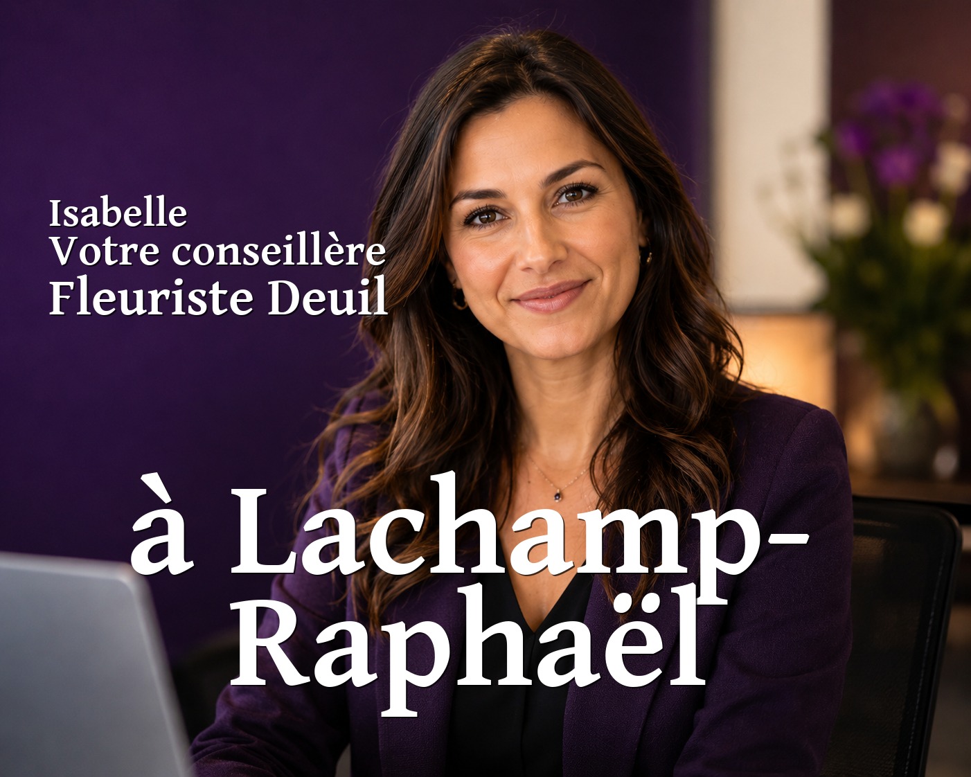 Isabelle, votre conseillère Fleuriste Deuil à Lachamp-Raphaël