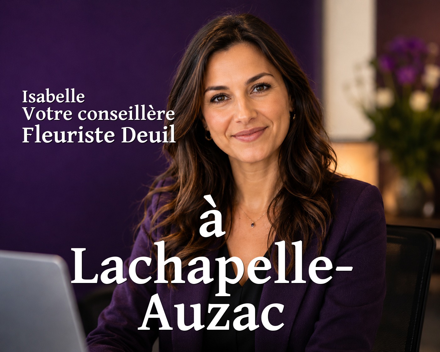 Isabelle, votre conseillère Fleuriste Deuil à Lachapelle-Auzac