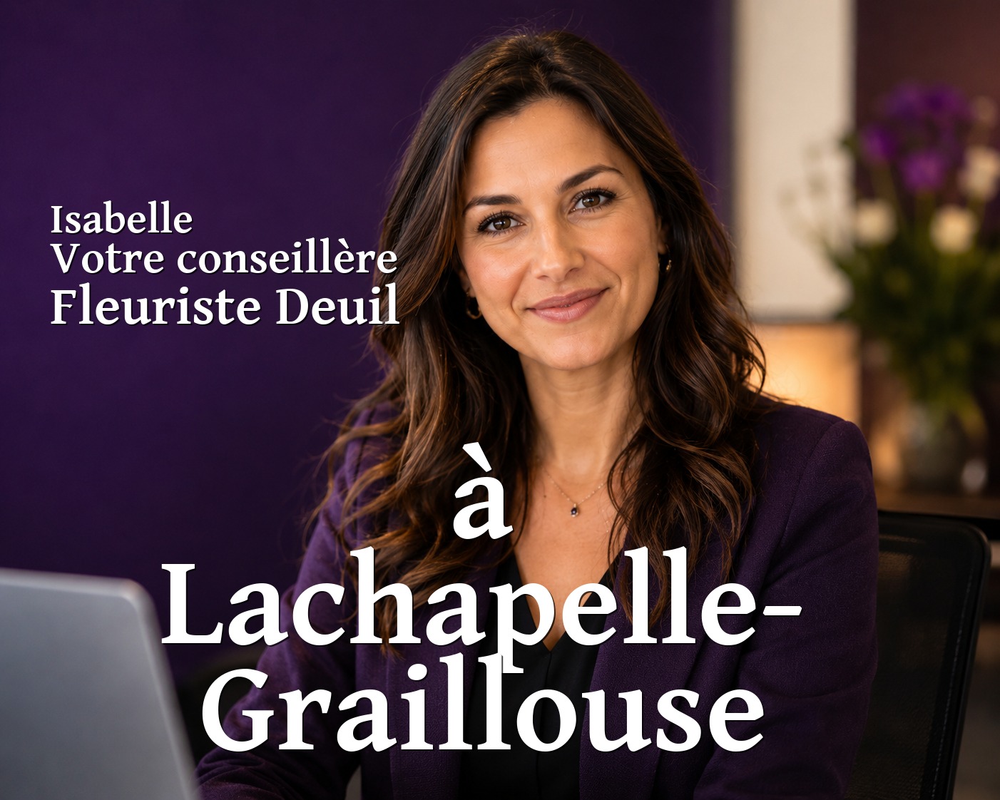 Isabelle, votre conseillère Fleuriste Deuil à Lachapelle-Graillouse