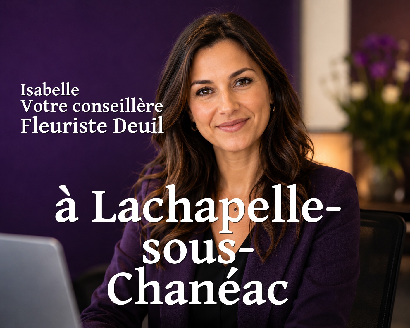 Isabelle, votre conseillère Fleuriste Deuil à Lachapelle-sous-Chanéac