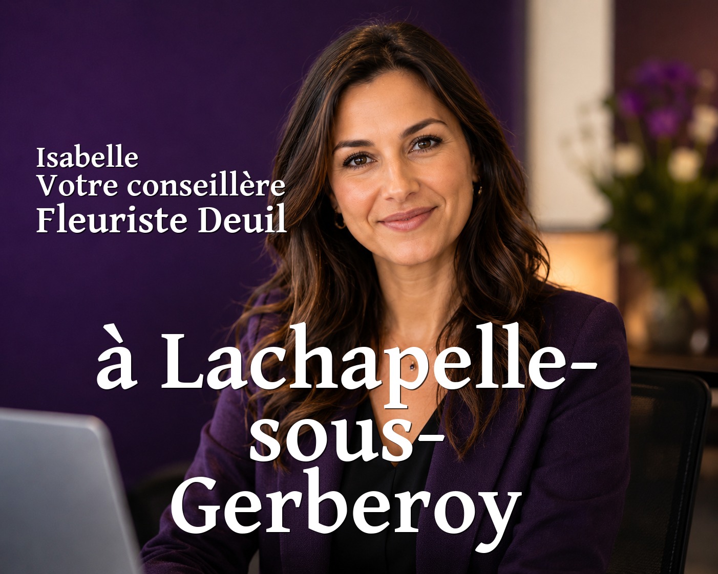 Isabelle, votre conseillère Fleuriste Deuil à Lachapelle-sous-Gerberoy