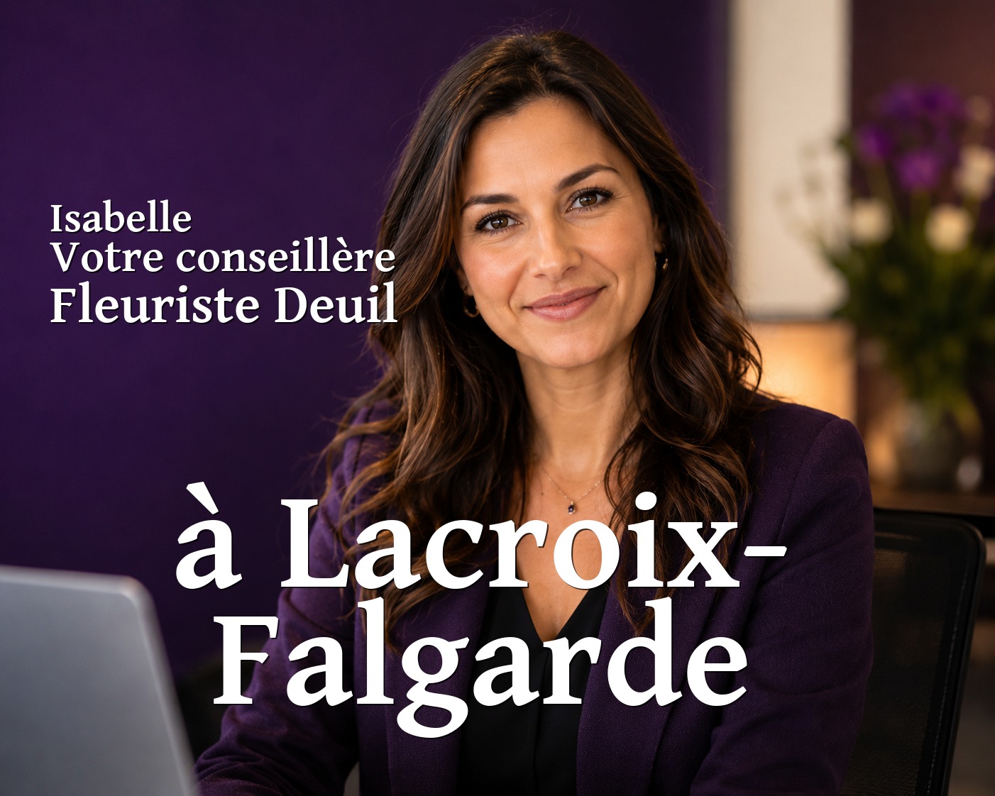 Isabelle, votre conseillère Fleuriste Deuil à Lacroix-Falgarde