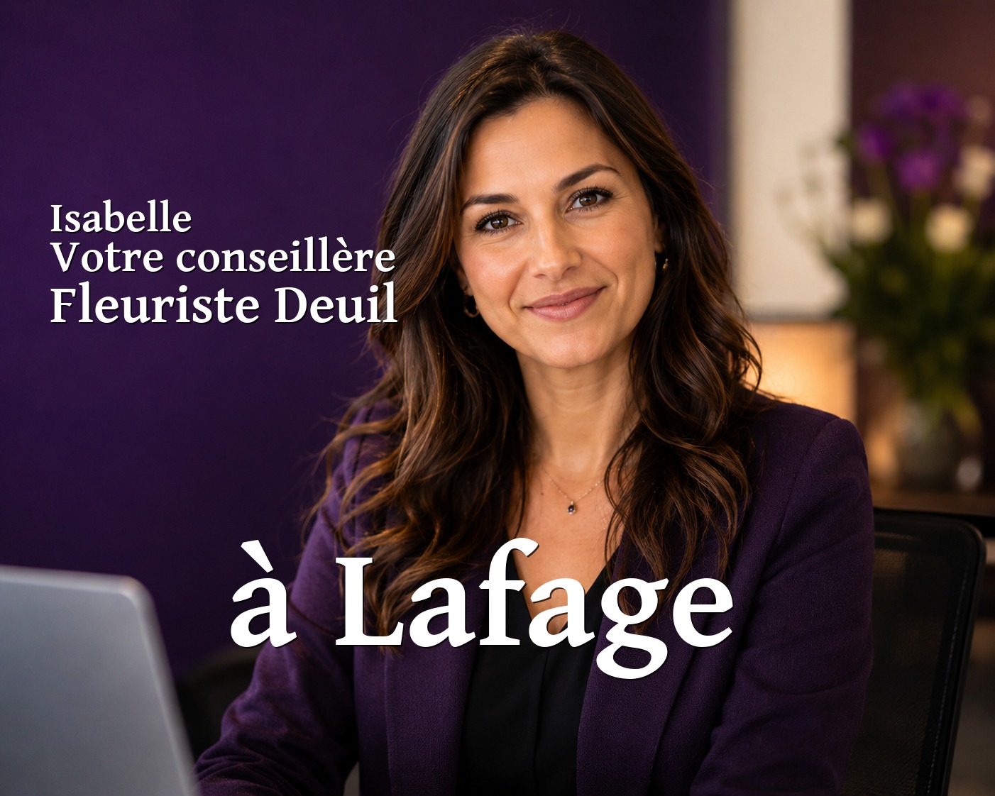 Isabelle, votre conseillère Fleuriste Deuil à Lafage