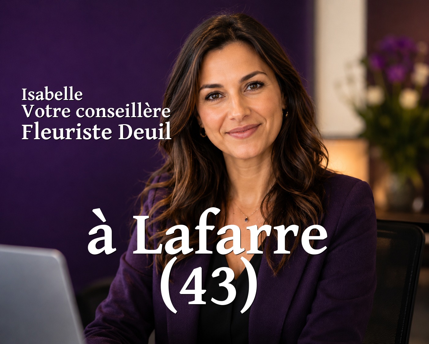 Isabelle, votre conseillère Fleuriste Deuil à Lafarre (43)