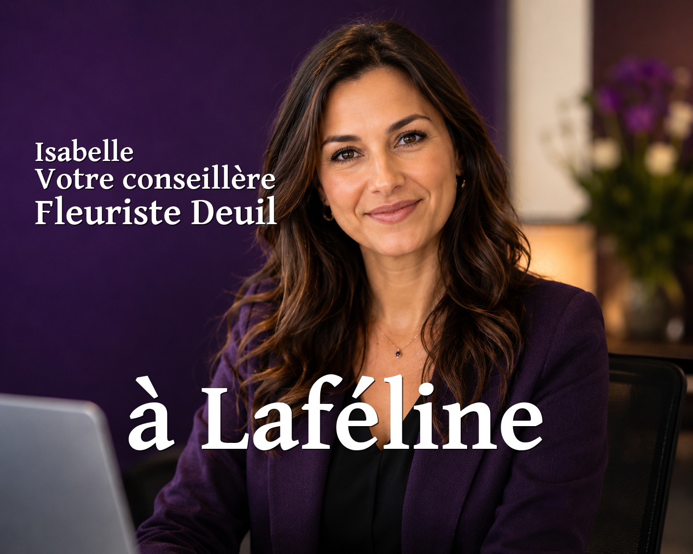 Isabelle, votre conseillère Fleuriste Deuil à Laféline