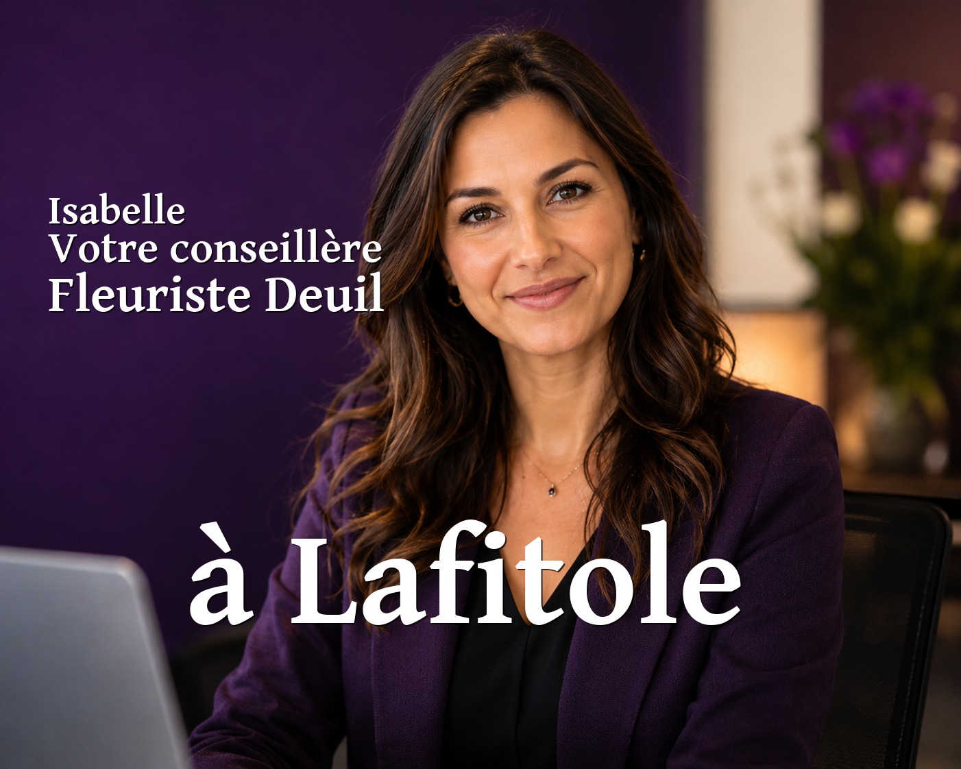 Isabelle, votre conseillère Fleuriste Deuil à Lafitole