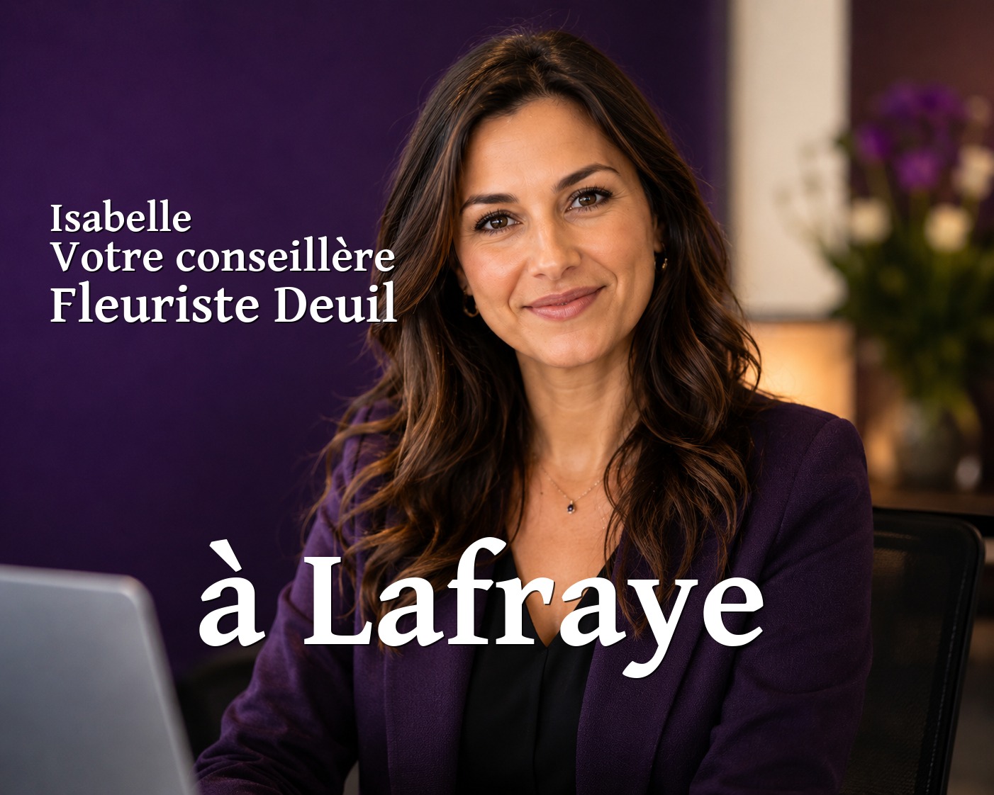 Isabelle, votre conseillère Fleuriste Deuil à Lafraye