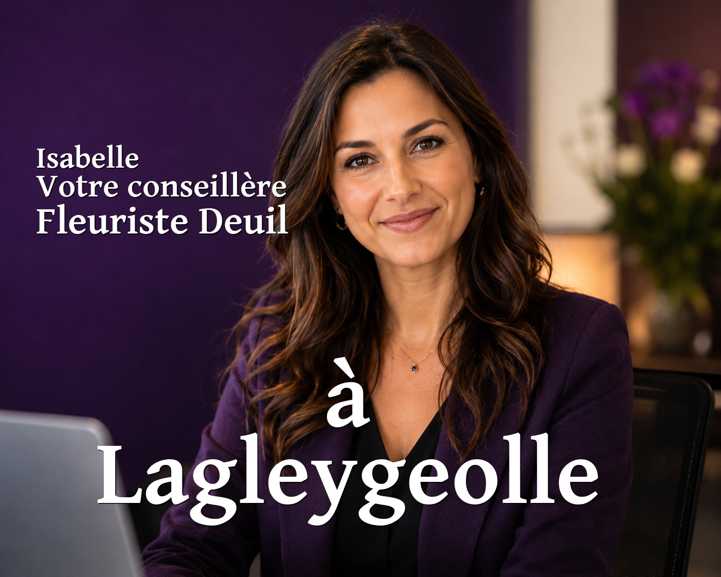 Isabelle, votre conseillère Fleuriste Deuil à Lagleygeolle