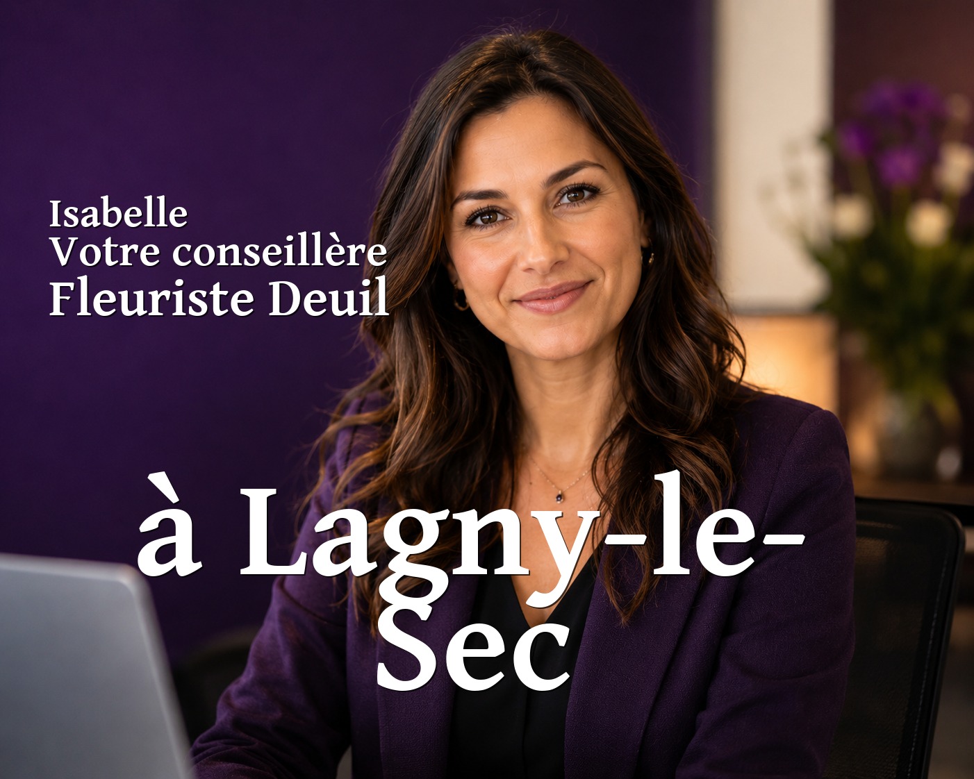 Isabelle, votre conseillère Fleuriste Deuil à Lagny-le-Sec