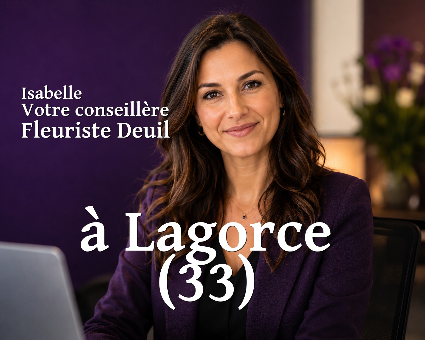Isabelle, votre conseillère Fleuriste Deuil à Lagorce (33)