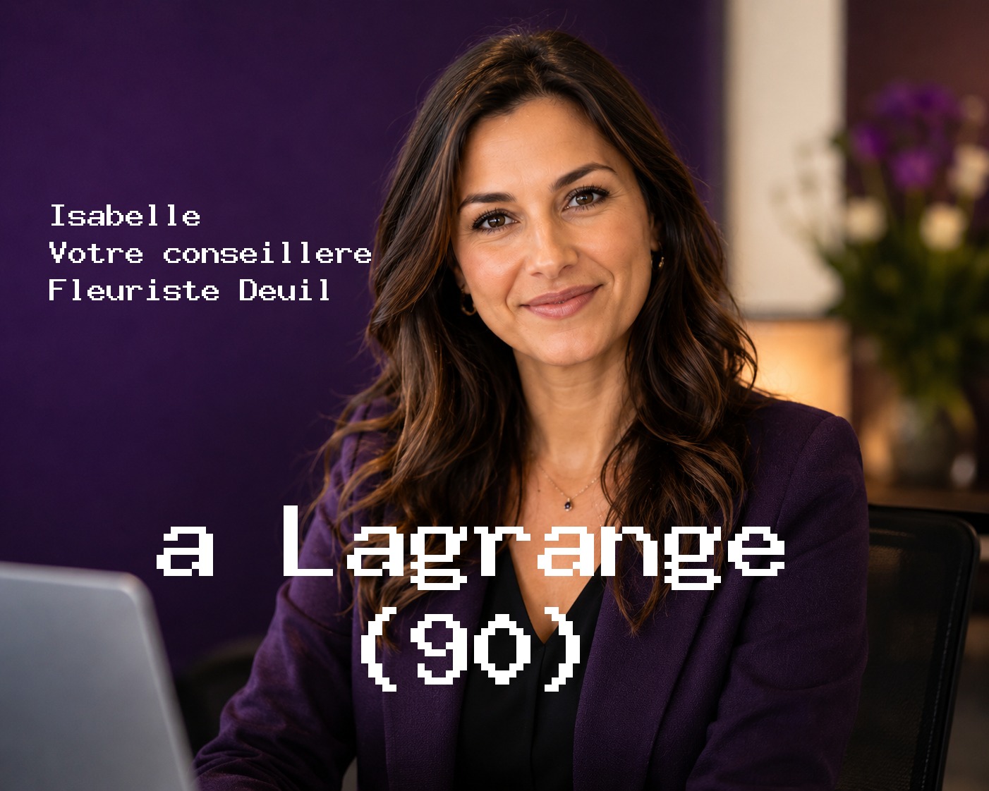 Isabelle, votre conseillère Fleuriste Deuil à Lagrange (90)