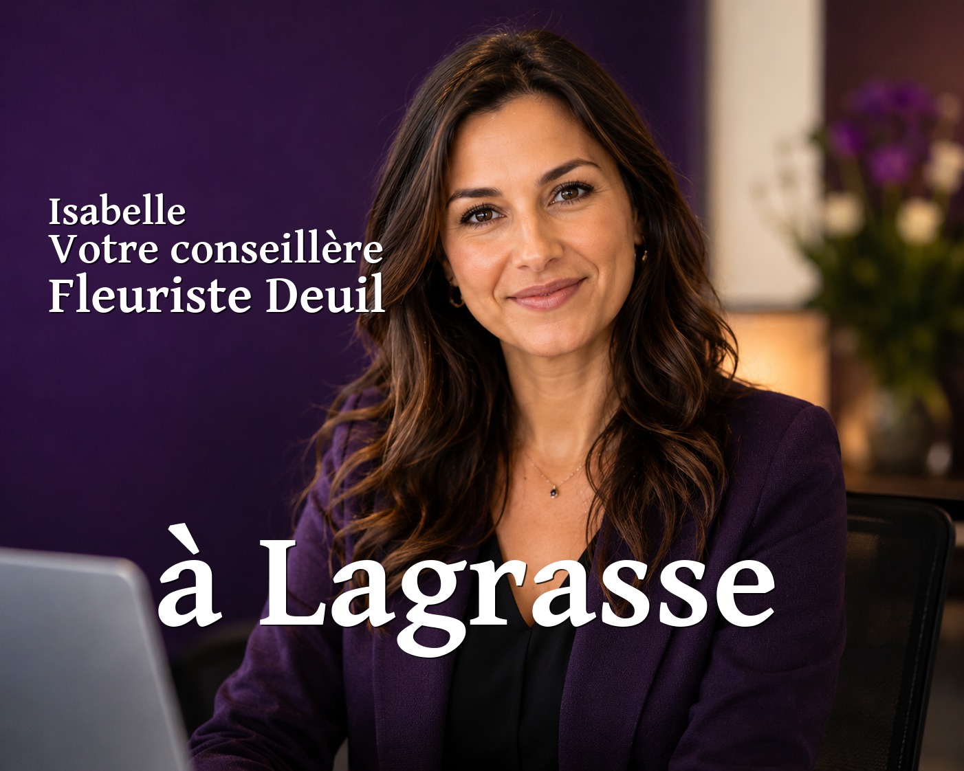 Isabelle, votre conseillère Fleuriste Deuil à Lagrasse