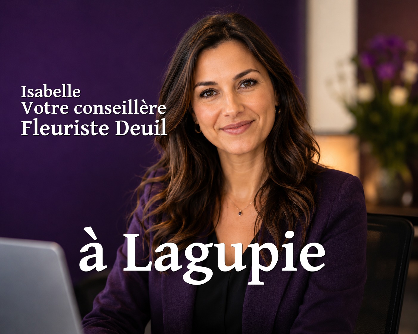 Isabelle, votre conseillère Fleuriste Deuil à Lagupie