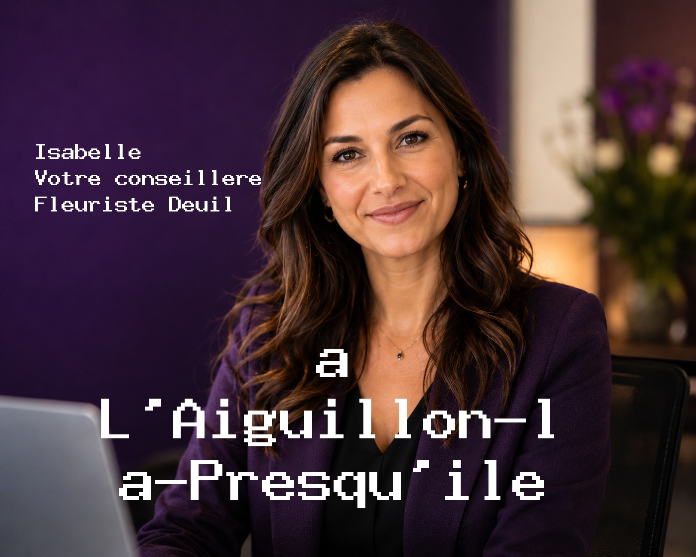 Isabelle, votre conseillère Fleuriste Deuil à L'Aiguillon-la-Presqu'île
