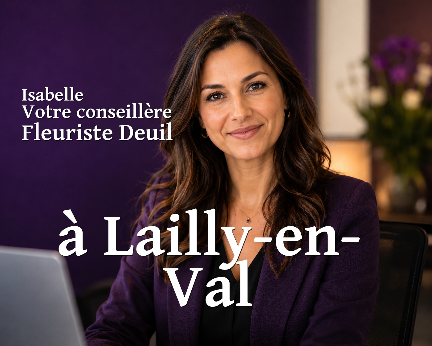 Isabelle, votre conseillère Fleuriste Deuil à Lailly-en-Val
