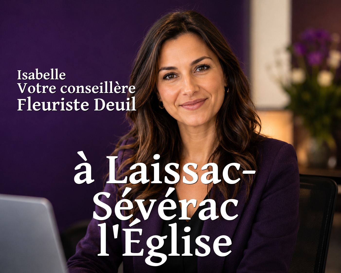 Isabelle, votre conseillère Fleuriste Deuil à Laissac-Sévérac l'Église