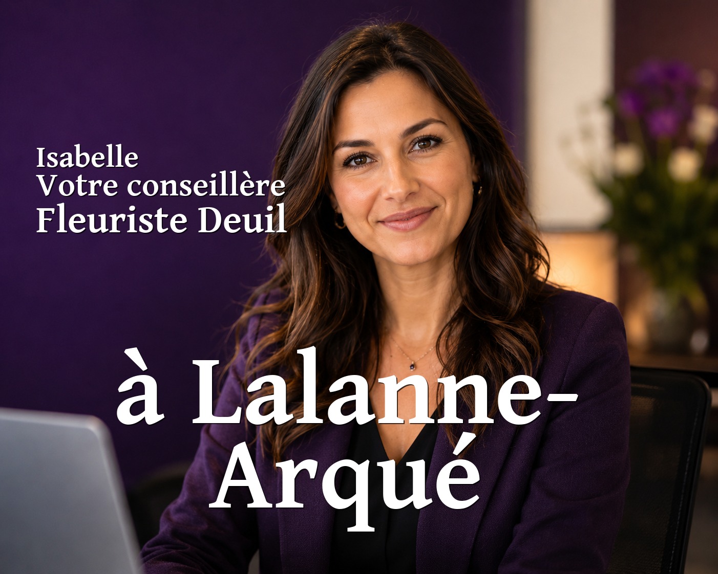 Isabelle, votre conseillère Fleuriste Deuil à Lalanne-Arqué