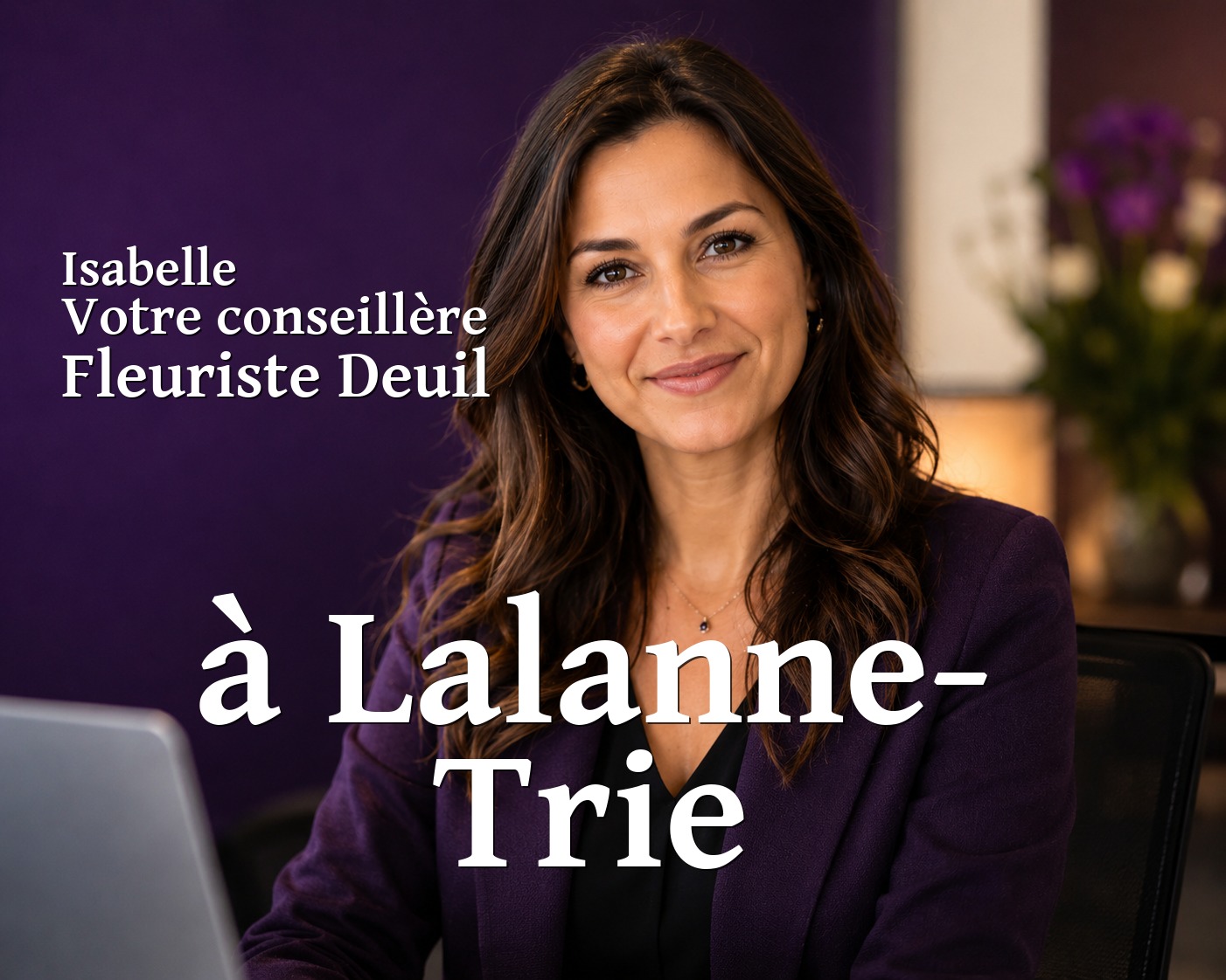 Isabelle, votre conseillère Fleuriste Deuil à Lalanne-Trie