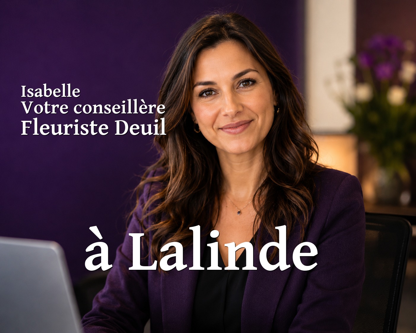Isabelle, votre conseillère Fleuriste Deuil à Lalinde