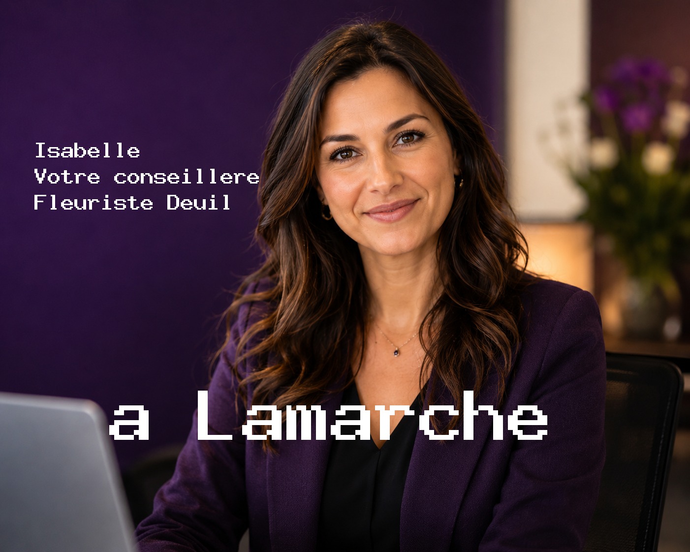 Isabelle, votre conseillère Fleuriste Deuil à Lamarche