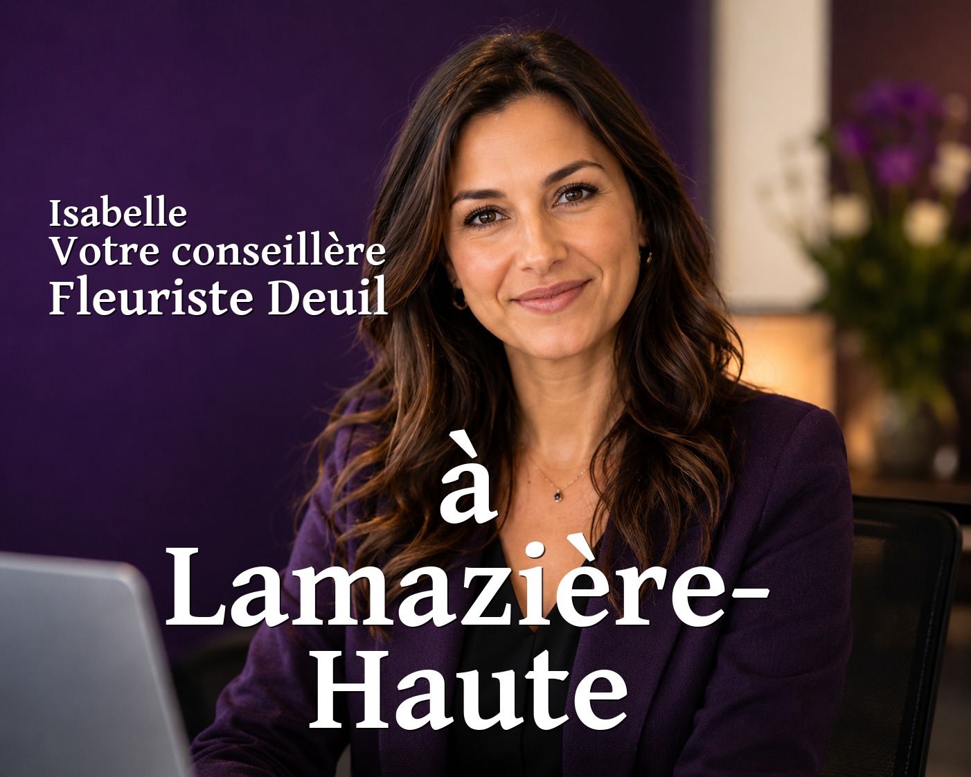 Isabelle, votre conseillère Fleuriste Deuil à Lamazière-Haute