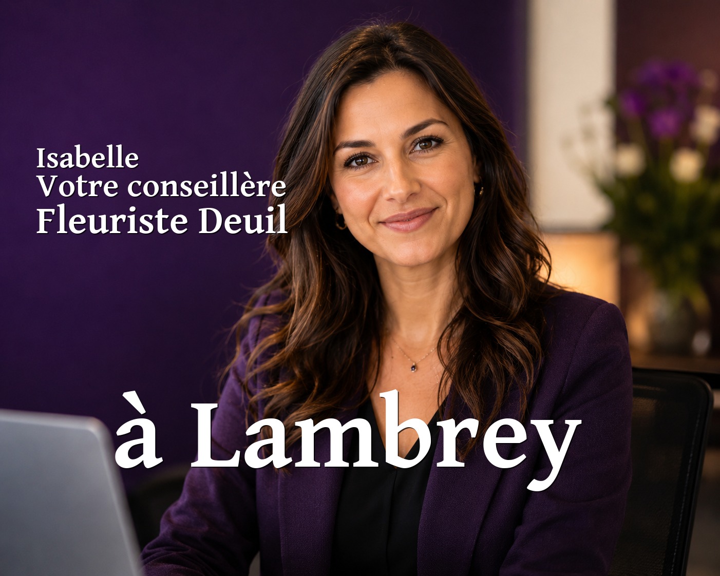 Isabelle, votre conseillère Fleuriste Deuil à Lambrey