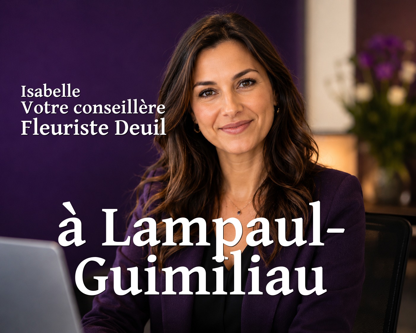 Isabelle, votre conseillère Fleuriste Deuil à Lampaul-Guimiliau