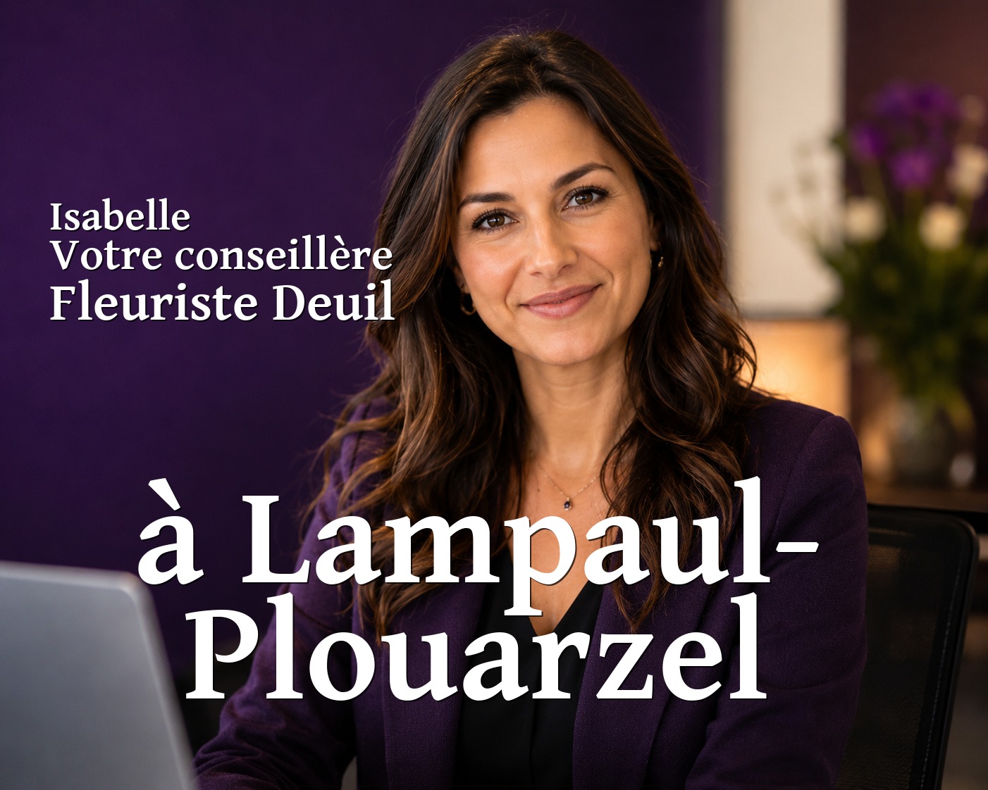 Isabelle, votre conseillère Fleuriste Deuil à Lampaul-Plouarzel