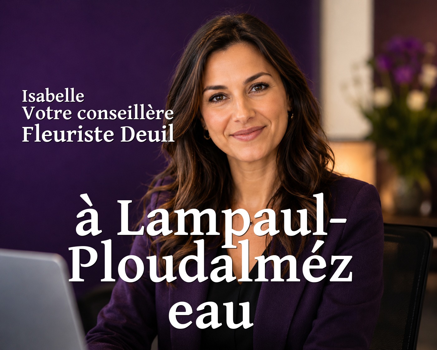 Isabelle, votre conseillère Fleuriste Deuil à Lampaul-Ploudalmézeau