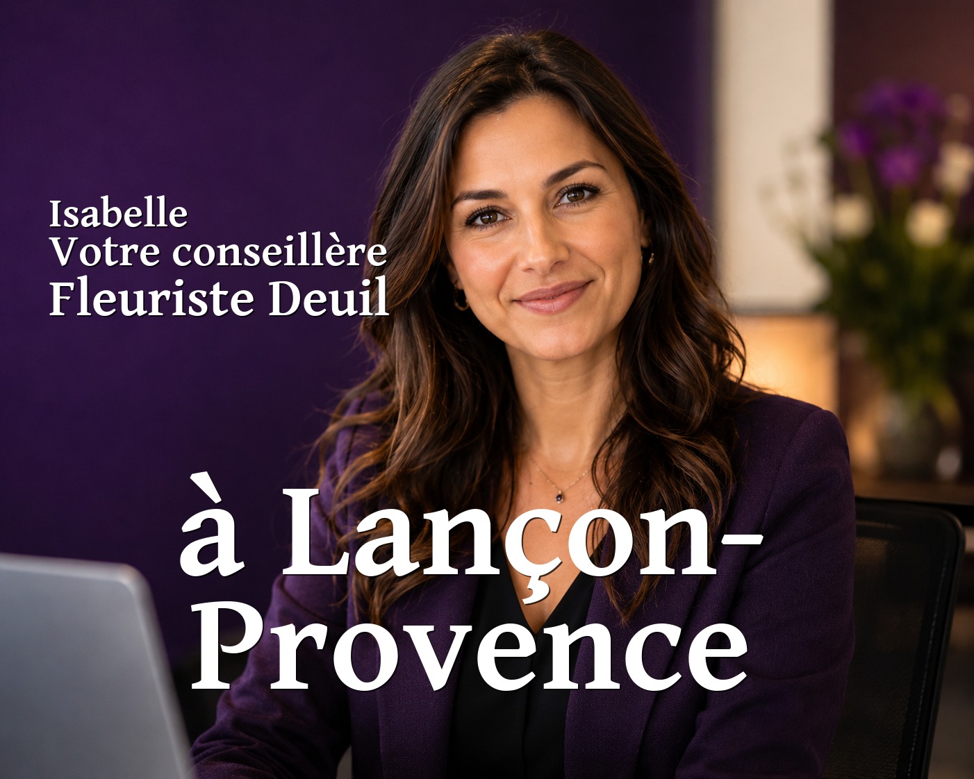 Isabelle, votre conseillère Fleuriste Deuil à Lançon-Provence