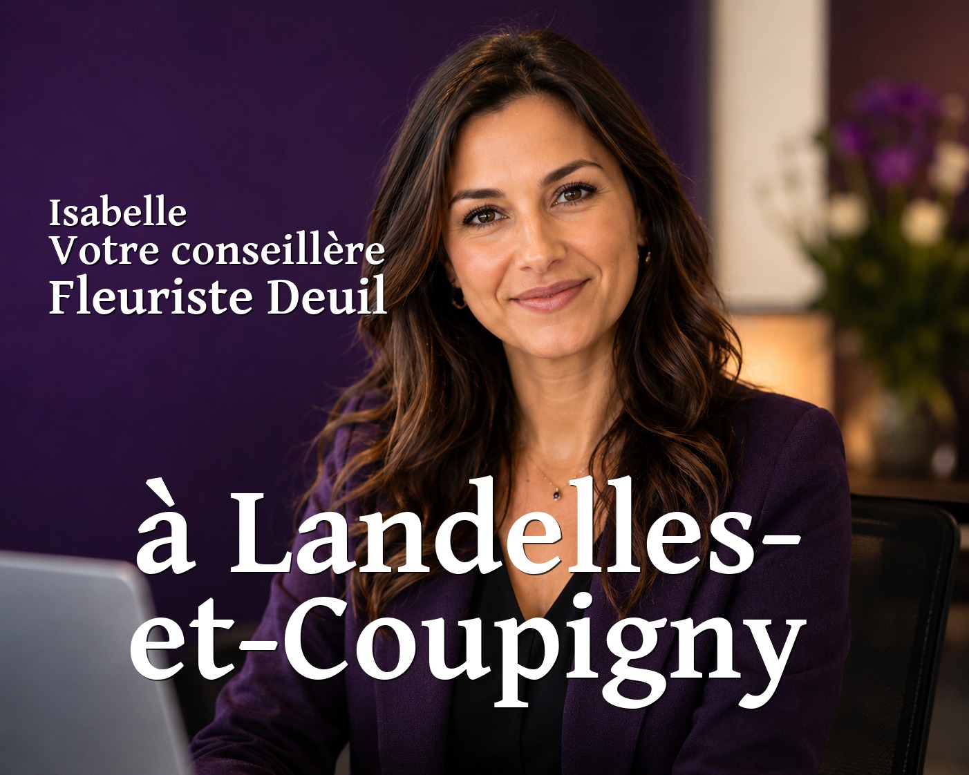 Isabelle, votre conseillère Fleuriste Deuil à Landelles-et-Coupigny