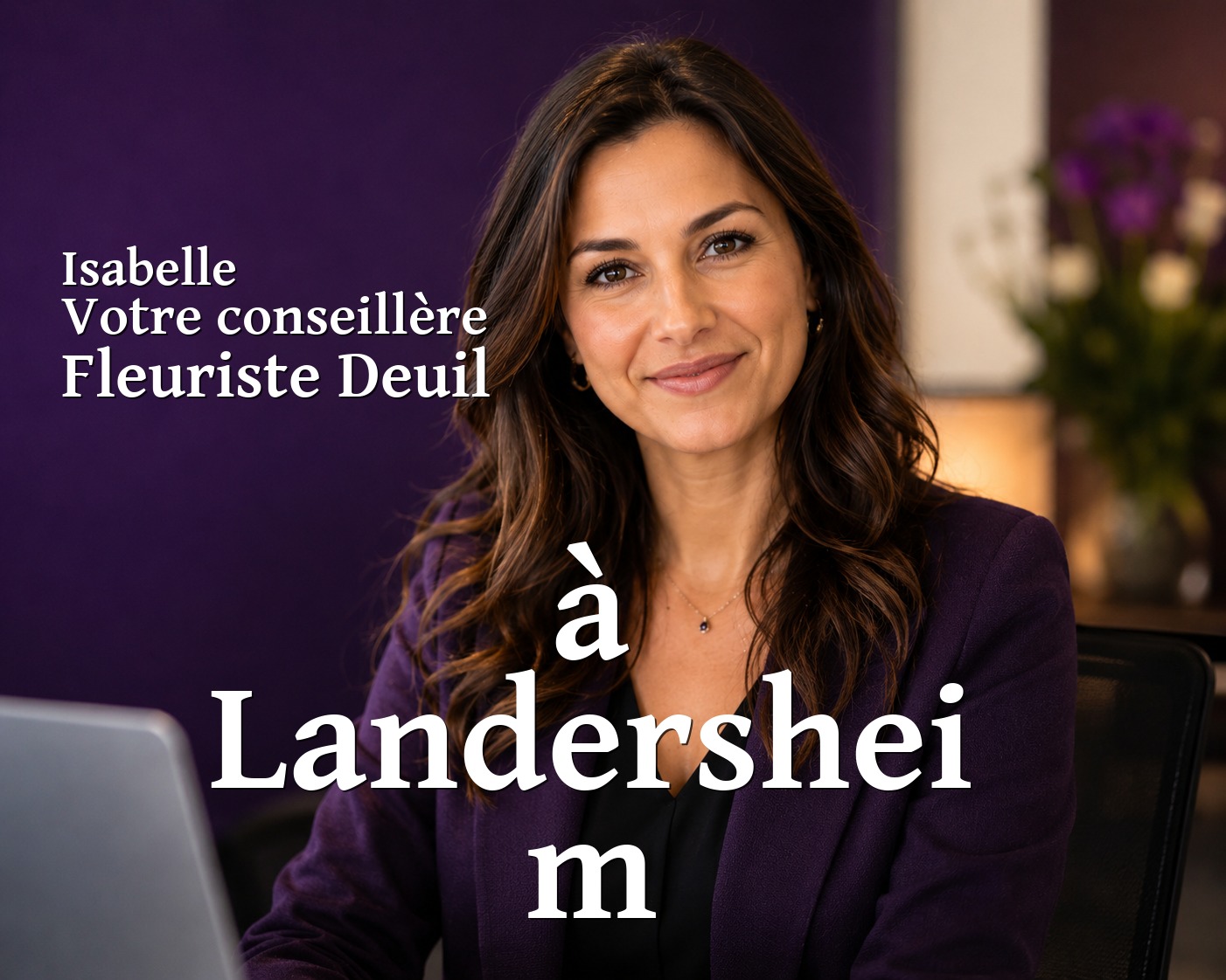 Isabelle, votre conseillère Fleuriste Deuil à Landersheim