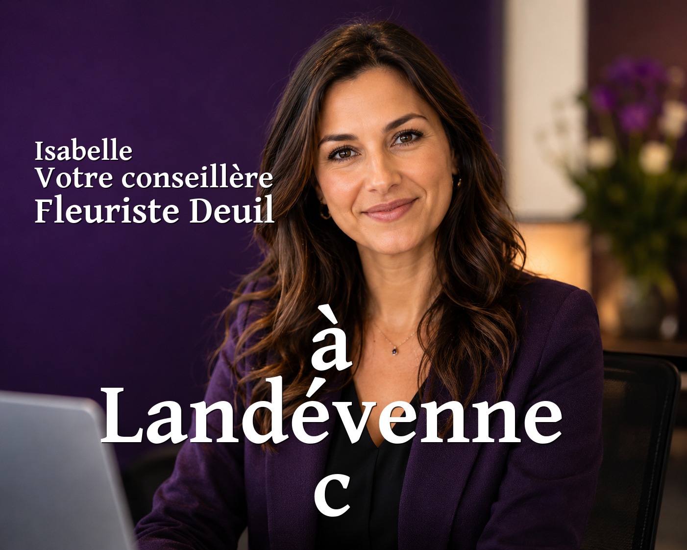 Isabelle, votre conseillère Fleuriste Deuil à Landévennec
