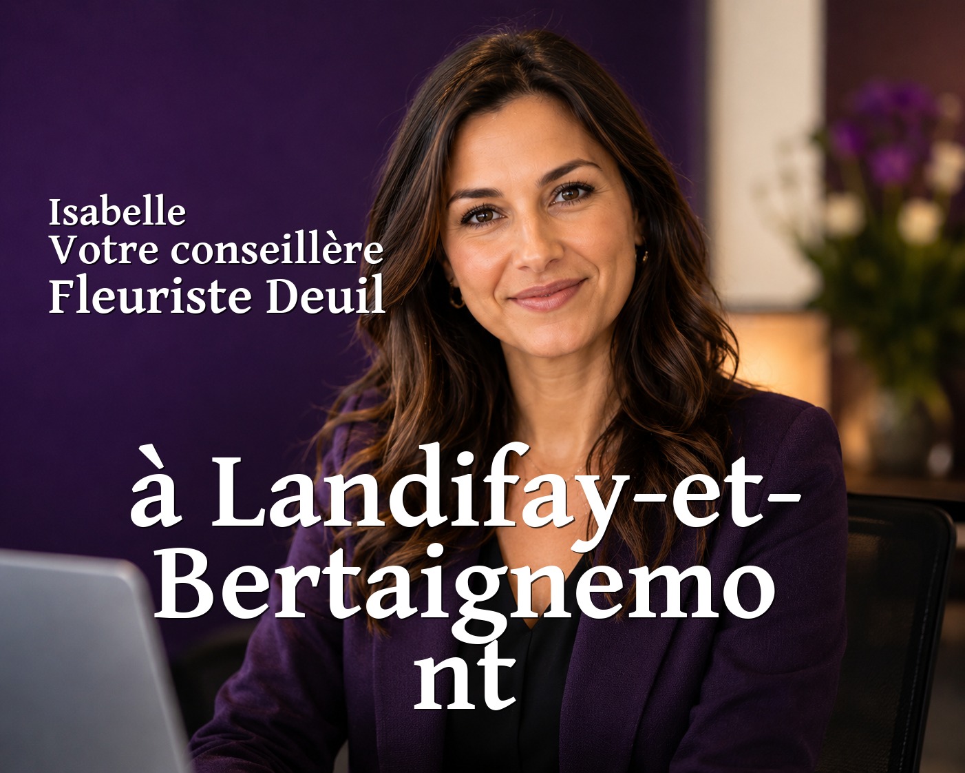 Isabelle, votre conseillère Fleuriste Deuil à Landifay-et-Bertaignemont